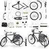 xinrongda Bicicletta da Dito Finger Modello Bike Bici da Dito Modello, 1:10 Giocattolo per Bicicletta in Miniatura Mountain Ornamenti, bmx Finger Bike per Collezioni, Decorazione per Librerie(Nero)