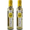 Messino Aceto Bianco al Dragoncello - 2 x 250 ml (Totale 500 ml) | Aceto di Vino Bianco Greco con Dragoncello Fresco, Prodotto Tradizionale Artigianale