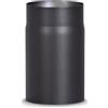 Firefix R150/2 - Tubo per stufa Senotherm 2 mm in acciaio (tubo fumario), diametro 150 mm, per stufe e Fis Senotherm nero, lunghezza 250 mm