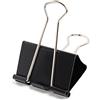 POERMA 24 Pezzi Fermacarte, Clip Fermacarte Metallo da 51 mm, Pinzette Cancelleria per Raccoglitori Extra Large per Ufficio, Casa, Scuola, 12 per Scatola, 2 Scatole