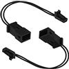 OTOTEC 2 pz Auto Interni Luce Cablaggio Connettore 2 Pin Interni Luce Telaio Cablaggio Spina 15cm 0,5mm² Filo 893971992 4B0971832 Compatibile con A3 A4 A5 A6 A8 Q5 Q7