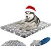 KROSER Cuscino per Cane Reversibile 106 cm,Elegante Lettino per Cani in Schiuma ad Alta Densità,Tappetino Letto Lavabile per Animali Domestici Adatto per Cani di Taglia X-Large fino a 41 kg