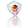 Premium-rose.com PREMIUM ROSE - Cubo Rosa Stabilizzata 6 cm con Base Microbolle - Rosa Eterna Stabilizzata Made in Italy - Idea per Persone Creative, Giovani e Bambini - Multicolor A 1806