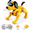 URBZUE Giocattolo per cani robot telecomandato per bambini, cucciolo interattivo elettronico con acrobazie, musica e danza - giocattoli educativi STEM regalo per ragazzi e ragazze di età 3+