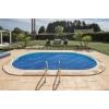 Gre COPERTURA ESTIVA ISOTERMICA PISCINE INTERRATE OVALI 800x400