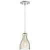 Westinghouse Lighting, 6329240 Lampada a Sospensione per Interni Monoluce, Cromato, vetro