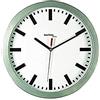 techno line WT 8800 Orologio da Parete Radio, Argento, 30x4x30 cm