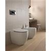 CERAMICA AZZURRA Azzurra - Comoda filomuro 53 cm Wc Easy Clean + bidet + coprivaso SOFT