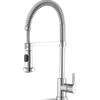 Vema Rubinetterie - Mosa miscelatore Cucina canna con molla girevole - V26030