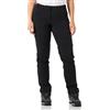 Jack Wolfskin Glastal Zip off Pants W, Pantaloni da Trekking Donna, Nero, 44