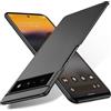 Bastmei Cover per Google Pixel 6a 5G, Ultraleggero Ultrasottile Antiscivolo AntiGraffio Protezione della Telecamera, PC Rigido Smerigliato Cover per Google Pixel 6a 5G (Nero)