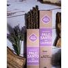 Generico Incenso Sagrada Madre Palo Santo e Lavanda | 8 Bastoncini Naturali | Incenso al Palo Santo e Lavanda con 8 bastoncini, ideale per aromaterapia e relax