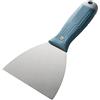 AERZETIX - C64751 - Spatola per stucco mastice 100mm - manico in plastica - coltello raschietto carta da parati pittura strumento stuccatore muratore impiallacciatore lavori manutenzione edilizia