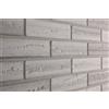 Elabrick, Grigio Nebraska Mattone flessibile, Listelli in quarzo, 71x240 mm, mattonelle sottili decorazione parete, facile da applicare per outdoor ed indoor o su cappotto, faccia a vista, muratura