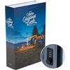 ABUS Cassaforte Libro con Serratura a Combinazione - Scomparto Segreto, Blu