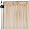 CV Linens bkdp_10x58_chif_champ Tenda in chiffon-305cm x 147cm | Pannello drappeggio | Champagne | 1 Pc