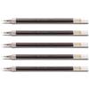 PILOT G TEC C4 - Set di 5 mine, colore: Nero