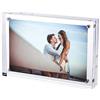 TRIXES Cornice magnetica acrilica per foto - 6 x 4 pollici - Doppio lato blocco espositivo - trasparente - spessore 2 cm…
