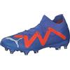 PUMA Future Match Mxsg, Scarpe da Calcio Unisex-Adulto, Blue Glimmer White Ultra Orange, 46.5 EU