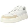 GUESS Ciano, Sneaker Uomo, White, 45 EU