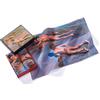 Musearta GT2-JS-BB-V433100 - Set di 2 asciugamani unisex per ospiti con motivo Boys on The Beach dell'artista Joaquín Sorolla y Bastida, in cotone, dimensioni 40 x 60 cm, colore: Nero