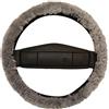 Reissner Lammfelle coprivolante Rivestimento Volante in Pelle di Agnello Grigio Chiaro Argento