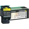 LEXMARK/IBM TONER RETURN PROGRAM GIALLO C540 C543 C544 X543 CAPACITA' STANDARD