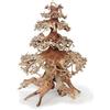 Amtra Legno Oriental Wind 8 taglia M, decorazione in legno per acquario fatto a mano, tronco naturale ornamentale, accessorio arredo decorativo, 20x15x15 cm