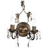 Onli Applique 2 luci teresa bronzo, e14