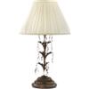 Onli Lampada da tavolo grande teresa bronzo, e14