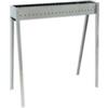 Lisa CUOCISPIEDINI MILANO 80 IN ACCIAIO INOX, 78,5X32,5X79,5 CM - LISA