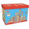 Jeujura - Tecap Color - 500 Pieces - Jeux de Construction- Jeu de planchettes - pour Faire Un Maximum de constructions - Laisser Libre Son Imagination - Manipulation - Créativité - 8339