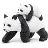 Papo Animaux PAP50071 Panda e Baby Figurine, Colore Bianco-Nero, 50071