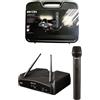 Proel EIKON WM100M Radio Microfono Wireless Palmare doppia antenna Custodia cavo