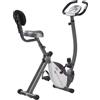 Toorx Cyclette BRX COMPACT MULTIFIT salvaspazio - Volano 6 kg, Accesso facilitato, hand pulse