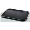 MC RISTORAZIONE Vassoio nero con grip antiscivolo cm 35x46