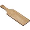 LEONE Tagliere legno di acacia cm 32x13x1,6h+manico 14cm