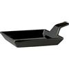 APS Flying buffet piatto finger food con impugnatura cm 9,5x9,5x1,5-3,5 in melamina nera
