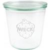 WECK Cartone 6 vasetti vetro cilindrici 580 ml con coperchio Ø 100mm 19681