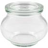 WECK Cartone 6 vasetti Deco 560 ml con coperchio Ø 80mm 901