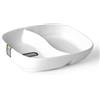 LIONESS Justwhite piatto 2 scomparti cm 20,3x14,2x4,3 (minimo 4 pezzi)