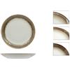 SANGO Java Radiance Brown piatto Coupe cm 27 (minimo 6 pezzi)