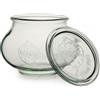 WECK Cartone 4 vasetti vetro Deco 1062 ml con coperchio Ø 100mm 748