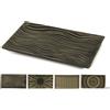 LIONESS Mosaik Grey piatto rettangolare cm 28,5x16 decori assortiti (minimo 8 pezzi)