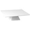 APS Casual alzata torta quadrata in melamina bianca cm 31x31x8h