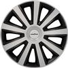 Goodyear Memphis Carbon - Copricerchi per Auto, Set da 4 Pezzi, 35 cm, Colore: Nero/Argento