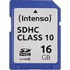 Intenso Scheda di Memoria SDHC da 16 GB, Classe 10