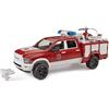 Bruder Ram 2500 Power Wagon Pompieri Con Luci E Suono