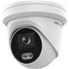 HikVision DS-2CD2347G2-LU Telecamera Dome IP ColorVu , ottica 4 mm 4 MP, microfono incorporato - HikVision