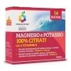Optima Naturals, Magnesio e Potassio + 9 Vitamine B, 14 Bustine
